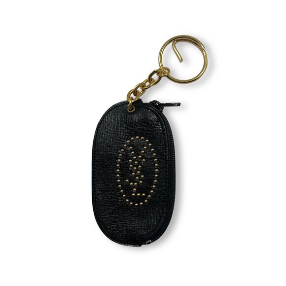 Rare YSL Studded Coin Pouch Keychain - Picture 1 of 6